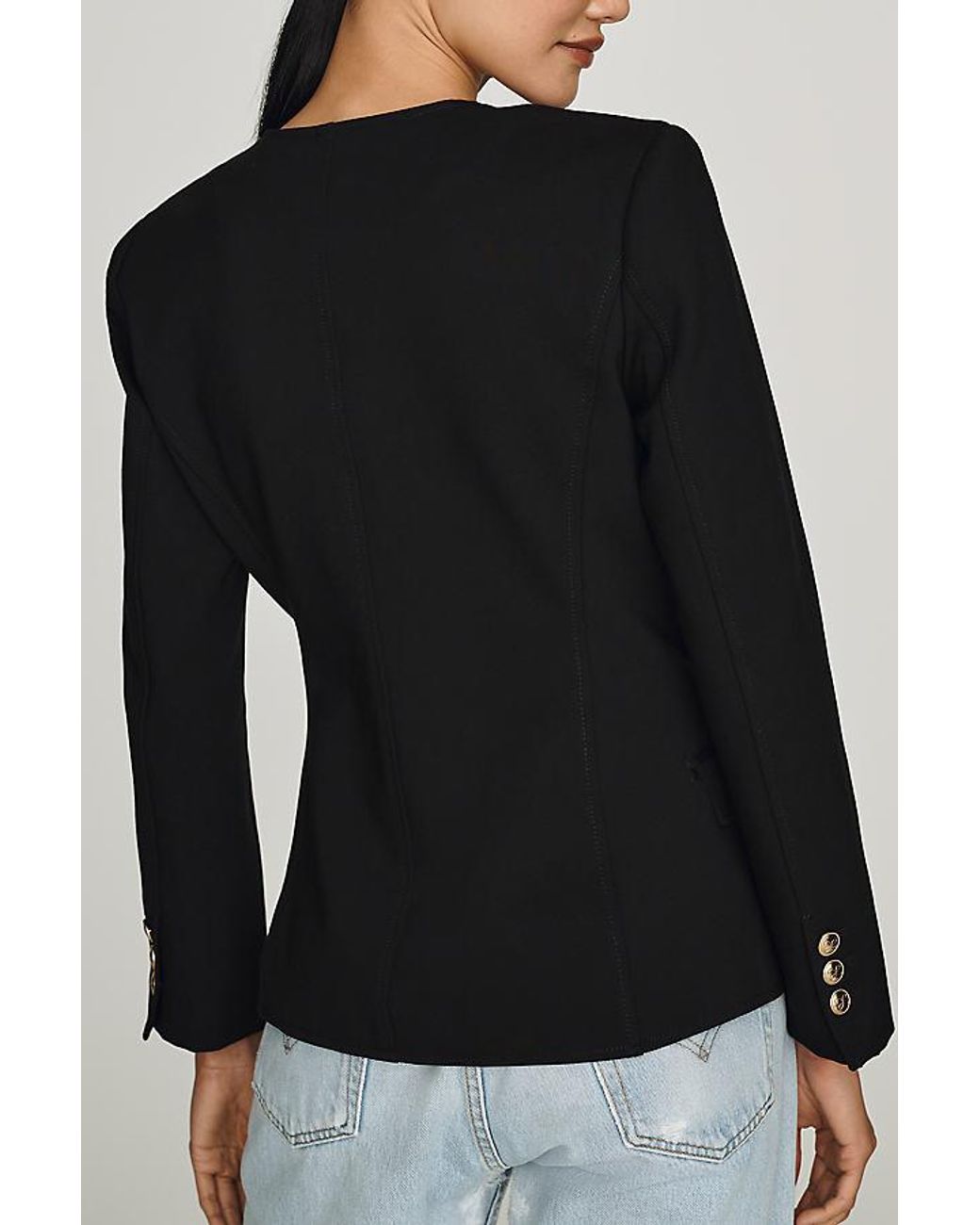 Maeve Black Tailored Blazer