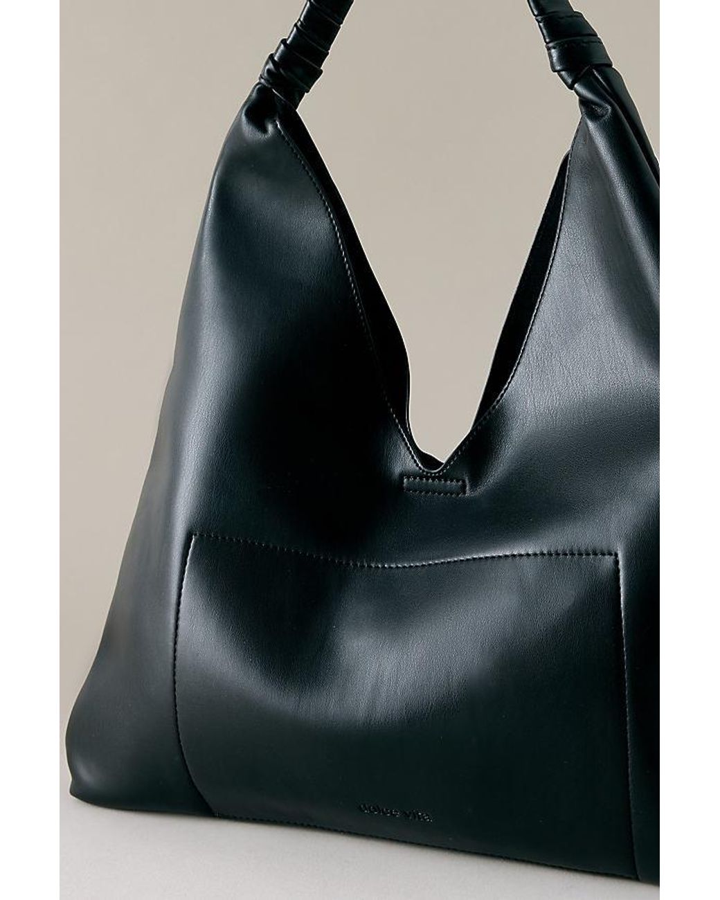 Dolce Vita Black Mia Studded Tote Bag