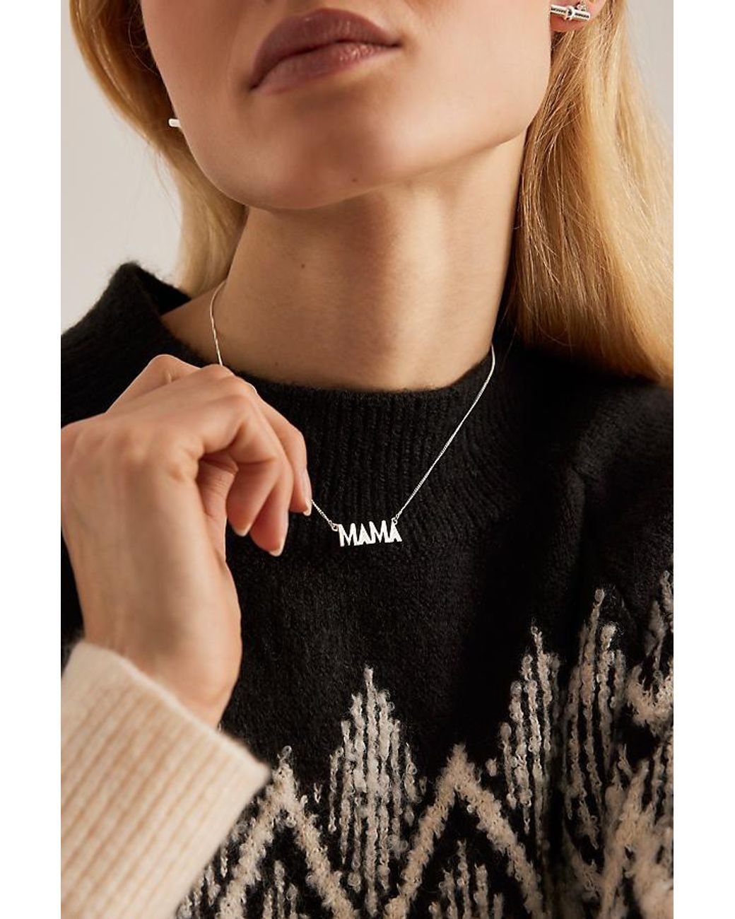Rachel Jackson Natural Art Deco Mama Necklace