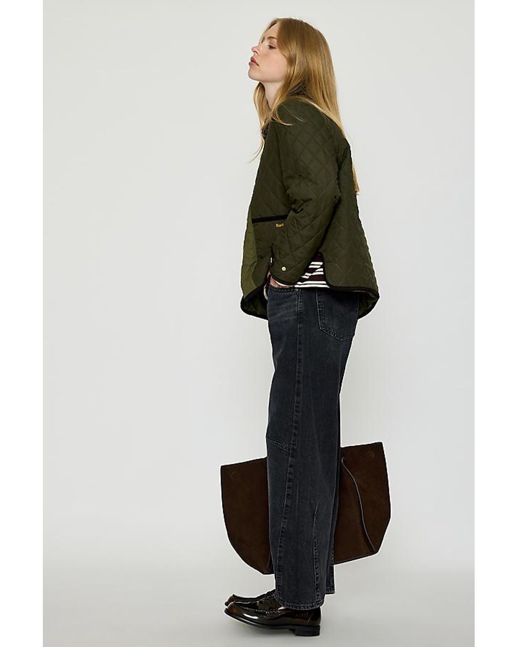 Barbour Green Ainsdale Quilted Jacket