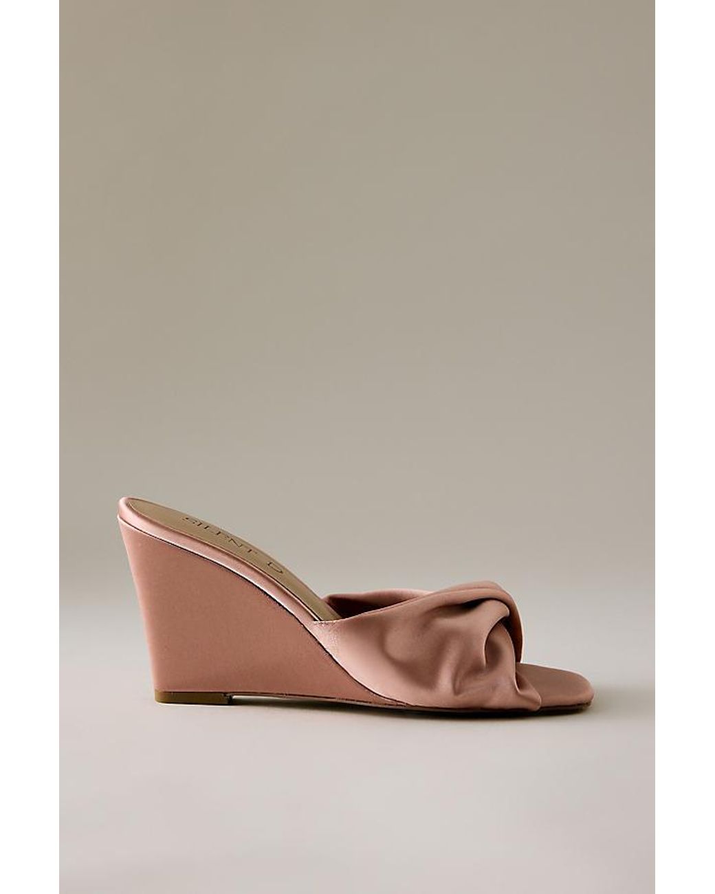 Silent D Natural Katia Wedge Heels