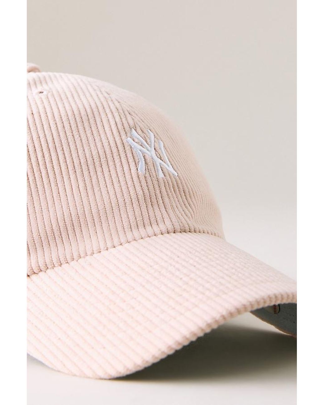 '47 Pink Yankees Cord Base Runner Baseball Cap