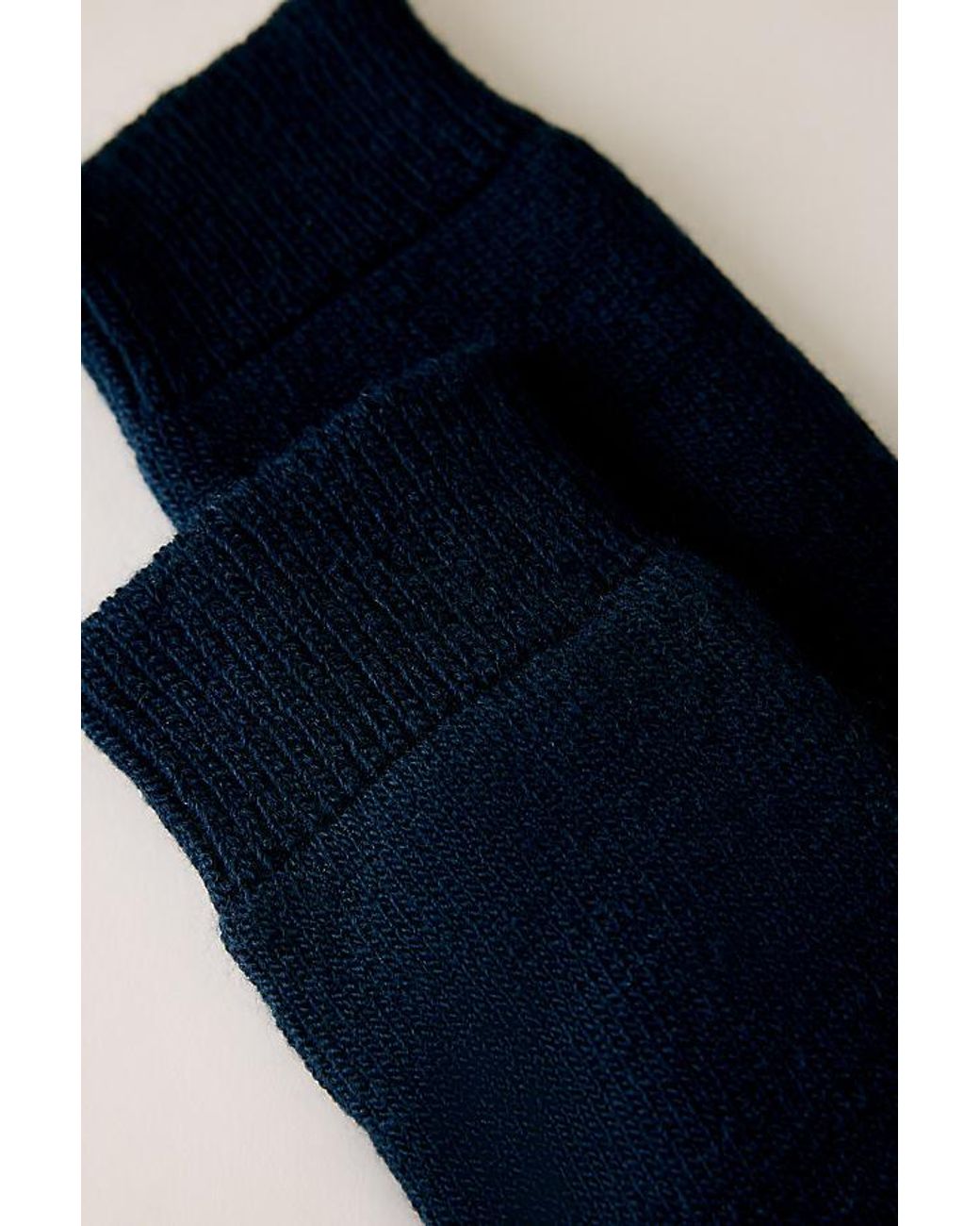 Barbour Blue Welly Knee-High Socks