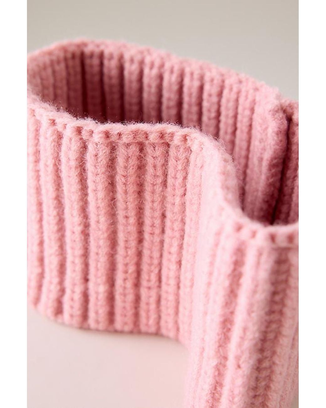 By Anthropologie Pink Knitted Headband