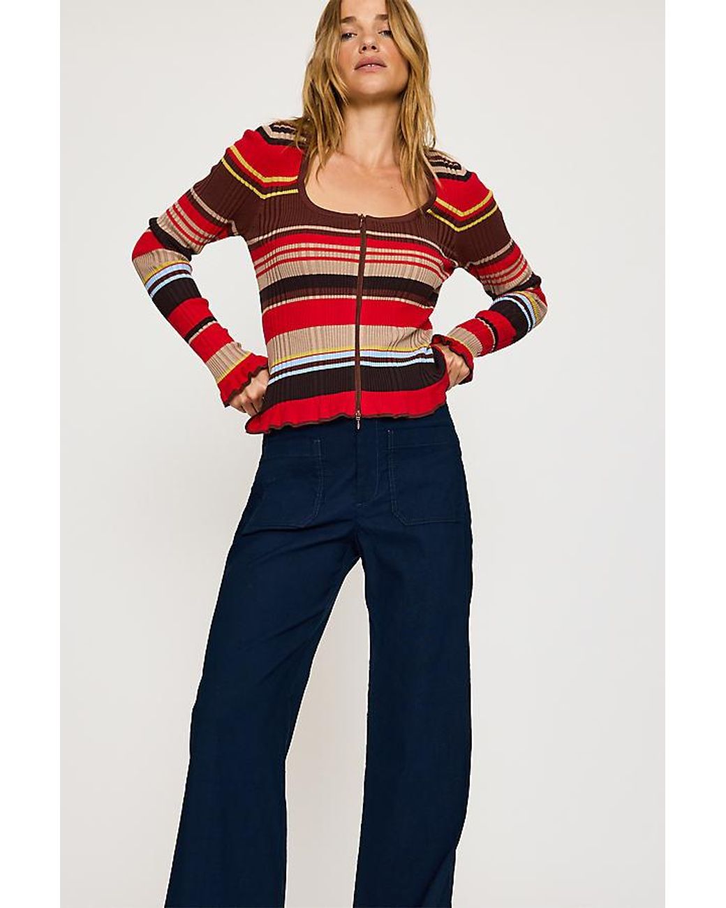 Maeve White Jude Trousers