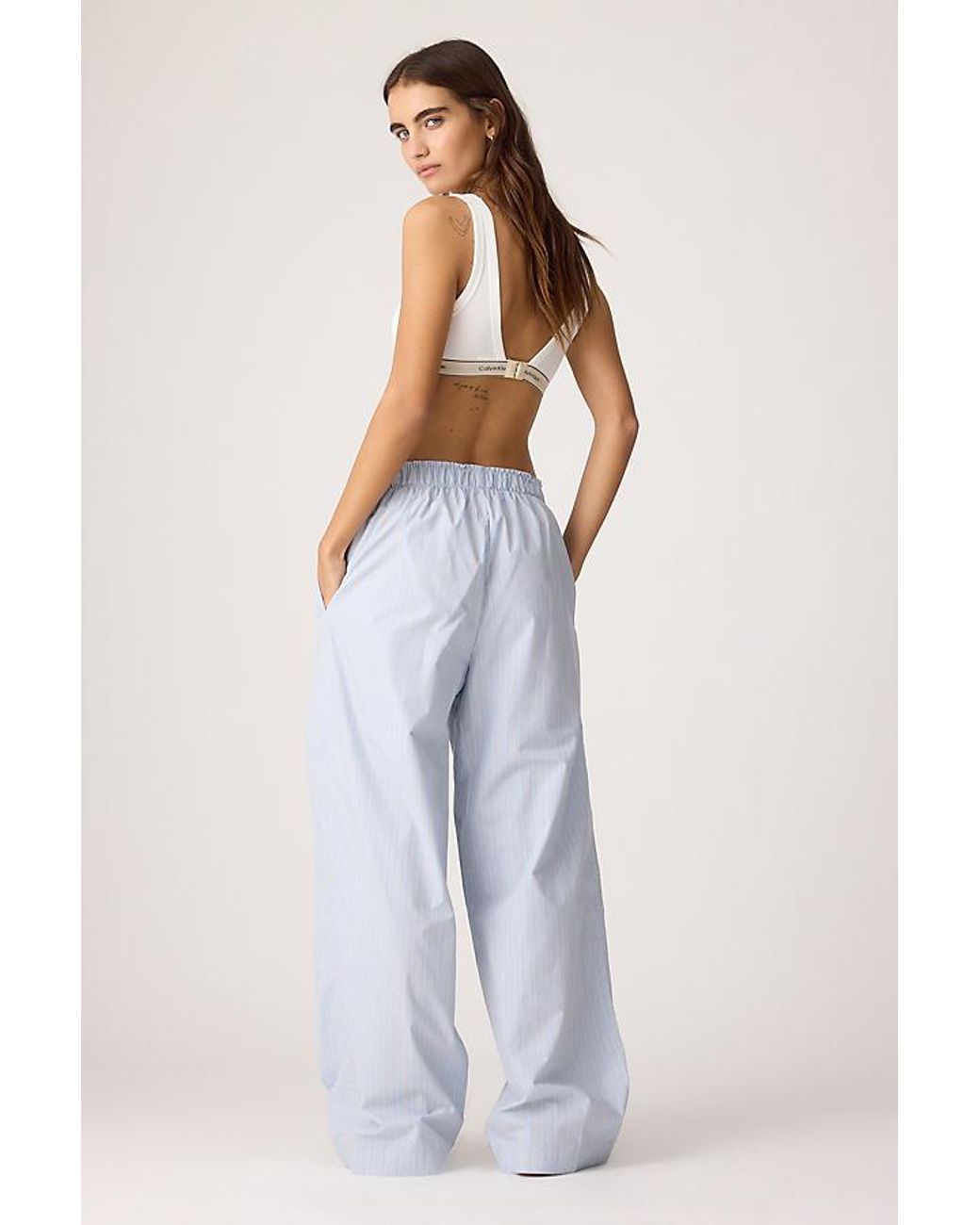 Calvin Klein Multicolor Covered Cotton Poplin Pyjama Bottoms