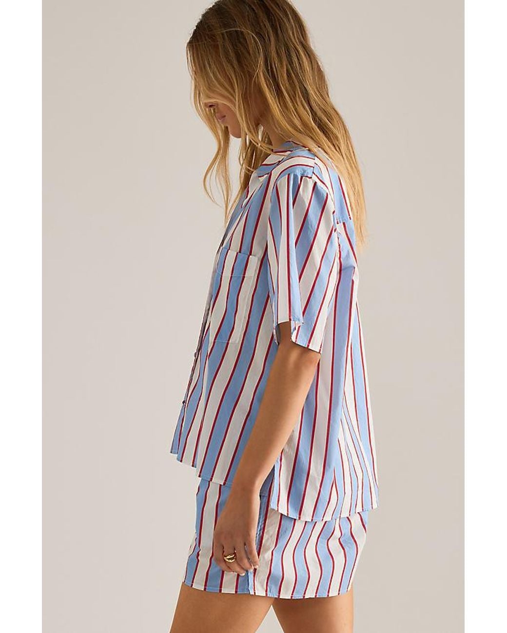It's 9pm Blue Matilda Short Pyjama Set