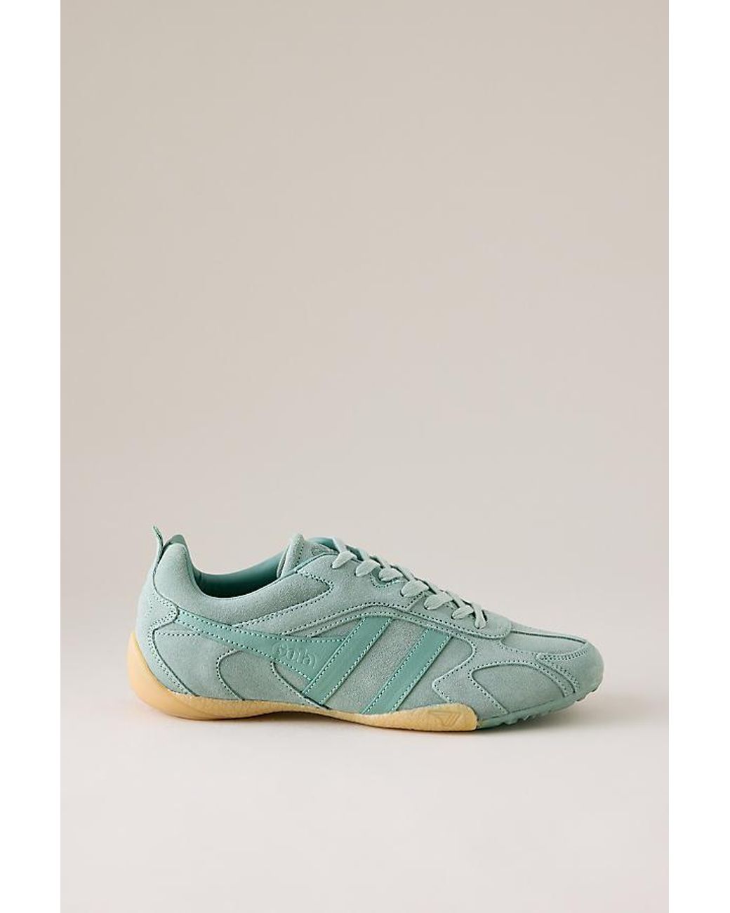 Gola Green Corva Suede Trainers
