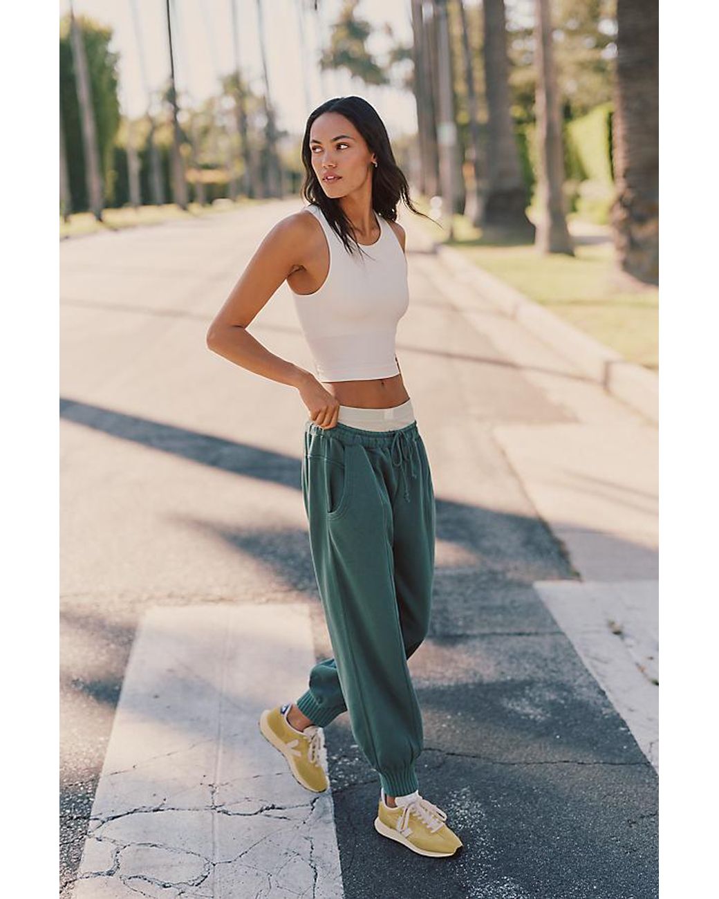 Daily Practice Multicolor Cuffed Relaxed Joggers