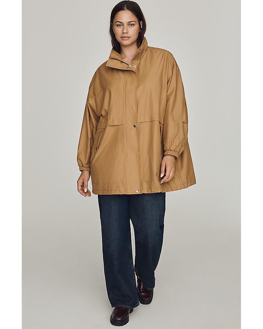 Maeve Natural Oversized Lightweight Jacket