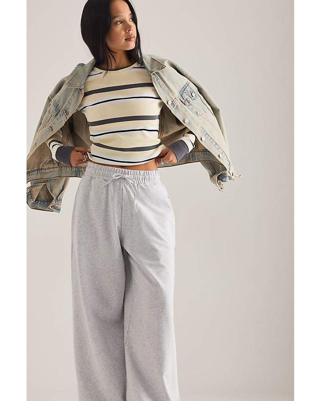 4th & Reckless Natural Josie Wide-Leg Joggers