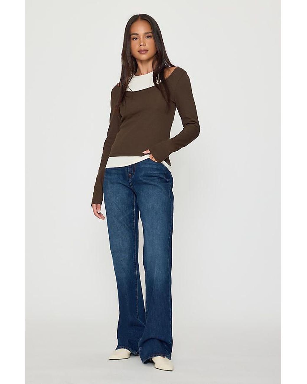 Pistola Blue Dakota High-Rise Bootcut Jeans