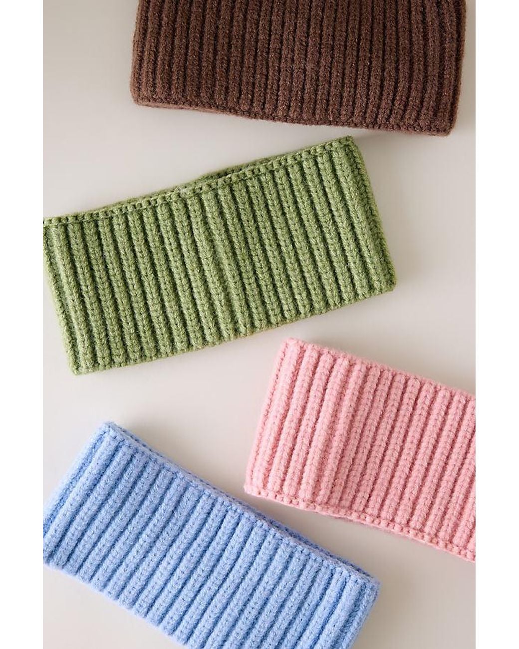 By Anthropologie Green Knitted Headband