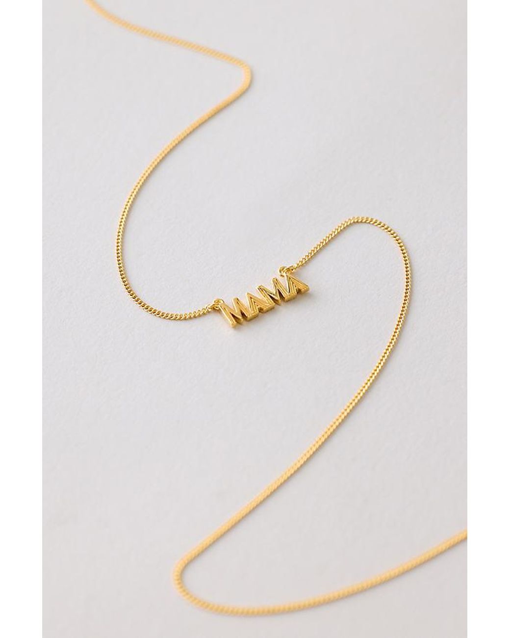 Rachel Jackson White Art Deco Mama Necklace
