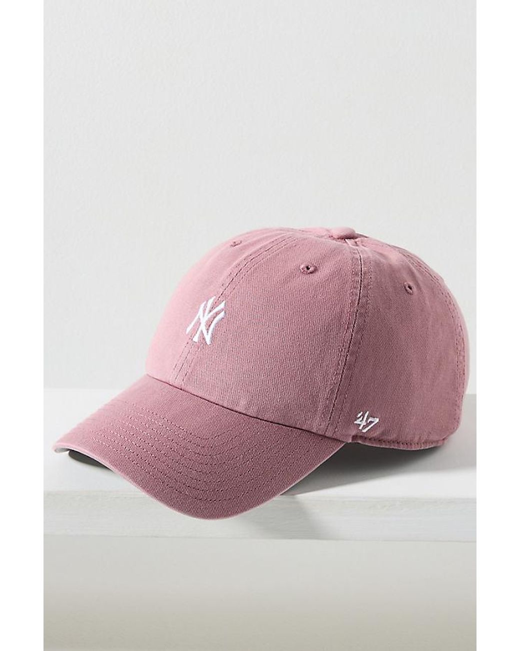 '47 Pink Mlb Mini Logo Baseball Cap