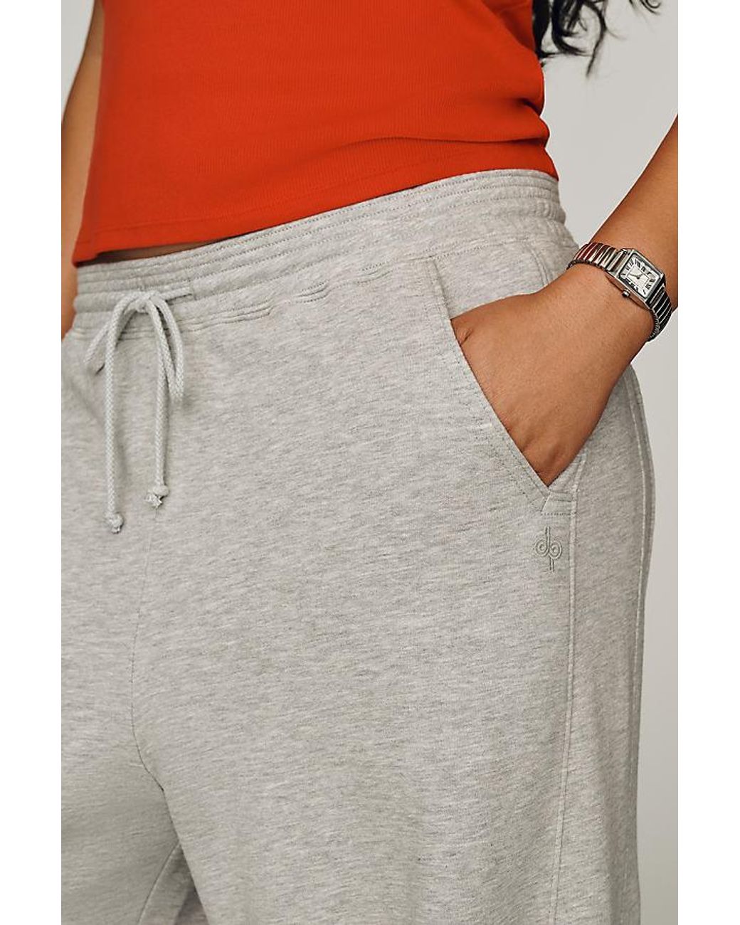 Daily Practice Black Easy Mile Wide-Leg Joggers