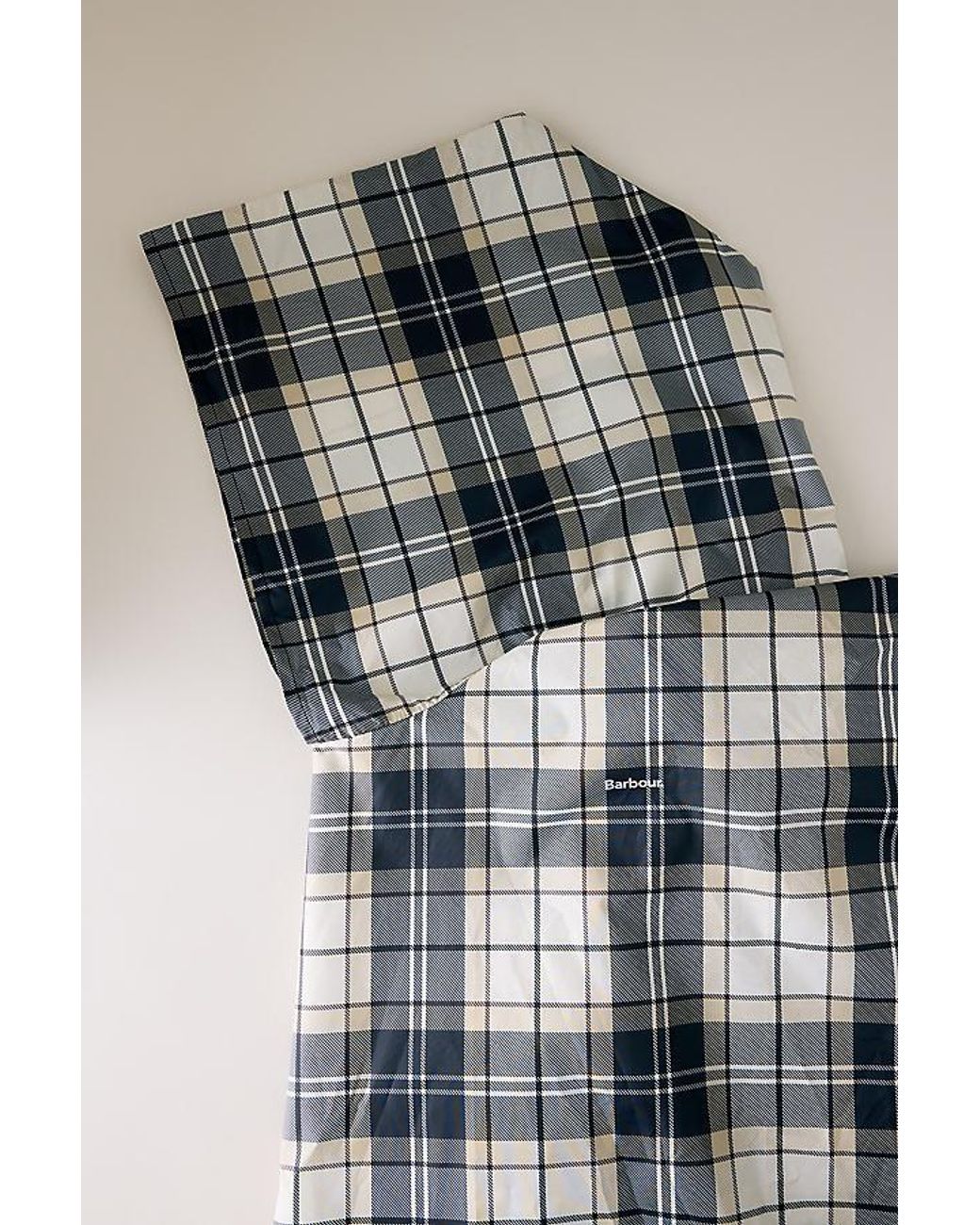 Barbour Multicolor Portree Tartan Showerproof Poncho