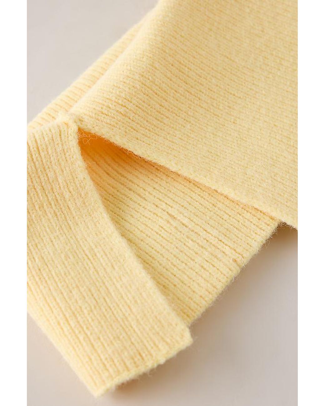 Anthropologie Natural Ribbed Neck Snood