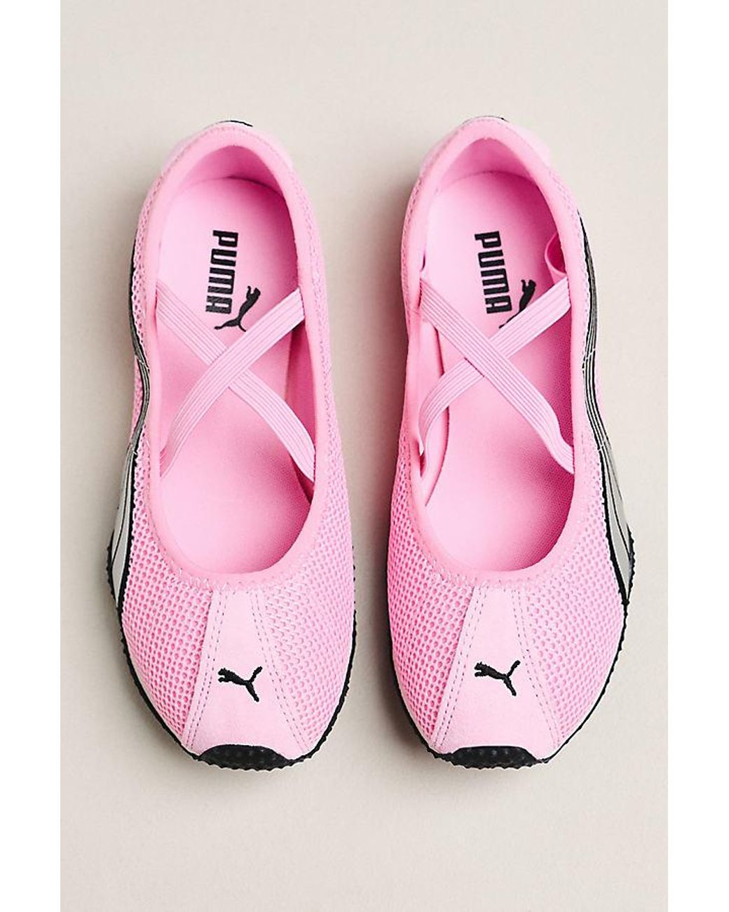 PUMA Pink H-Street Ballet Trainers