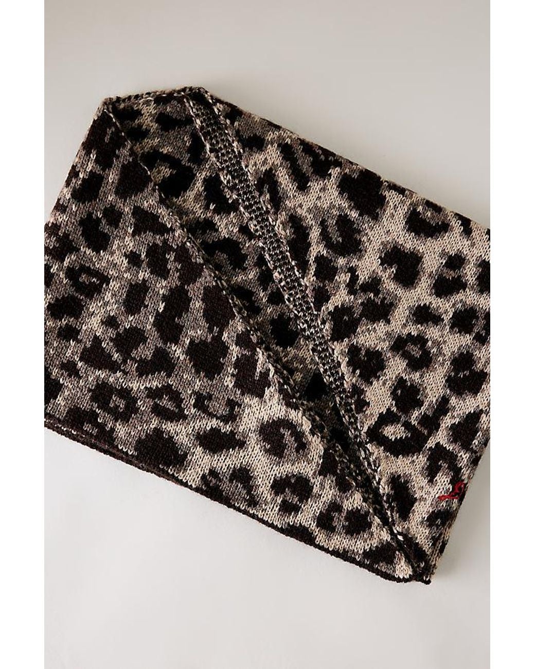 Damson Madder Black Wool-Cashmere Triangle Scarf