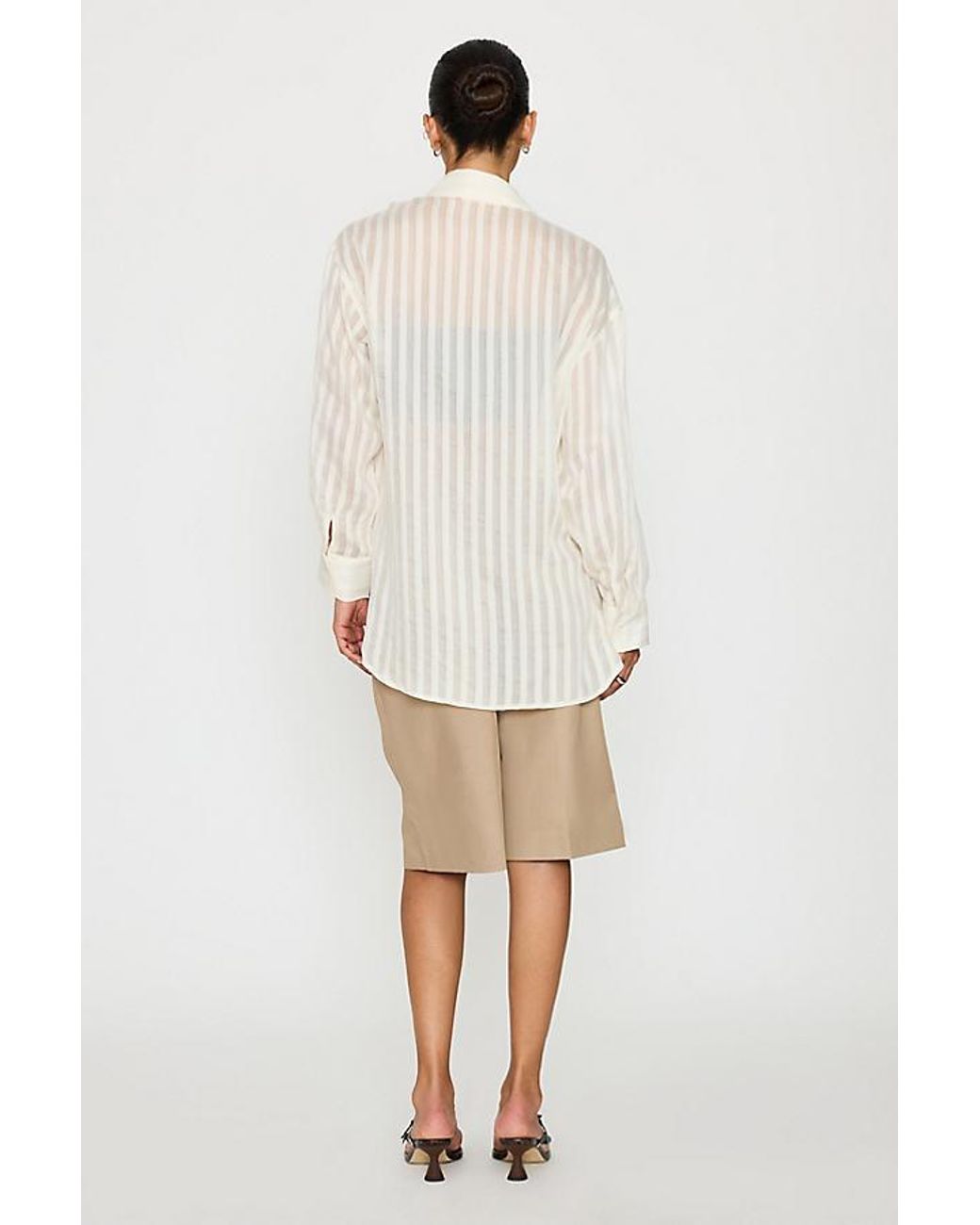 SELECTED Natural Amour Bermuda Shorts