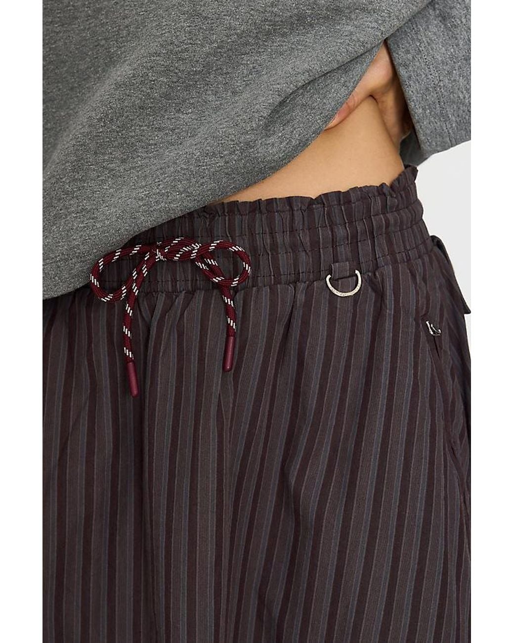 Damson Madder Gray Lainey Puffball Midi Skirt