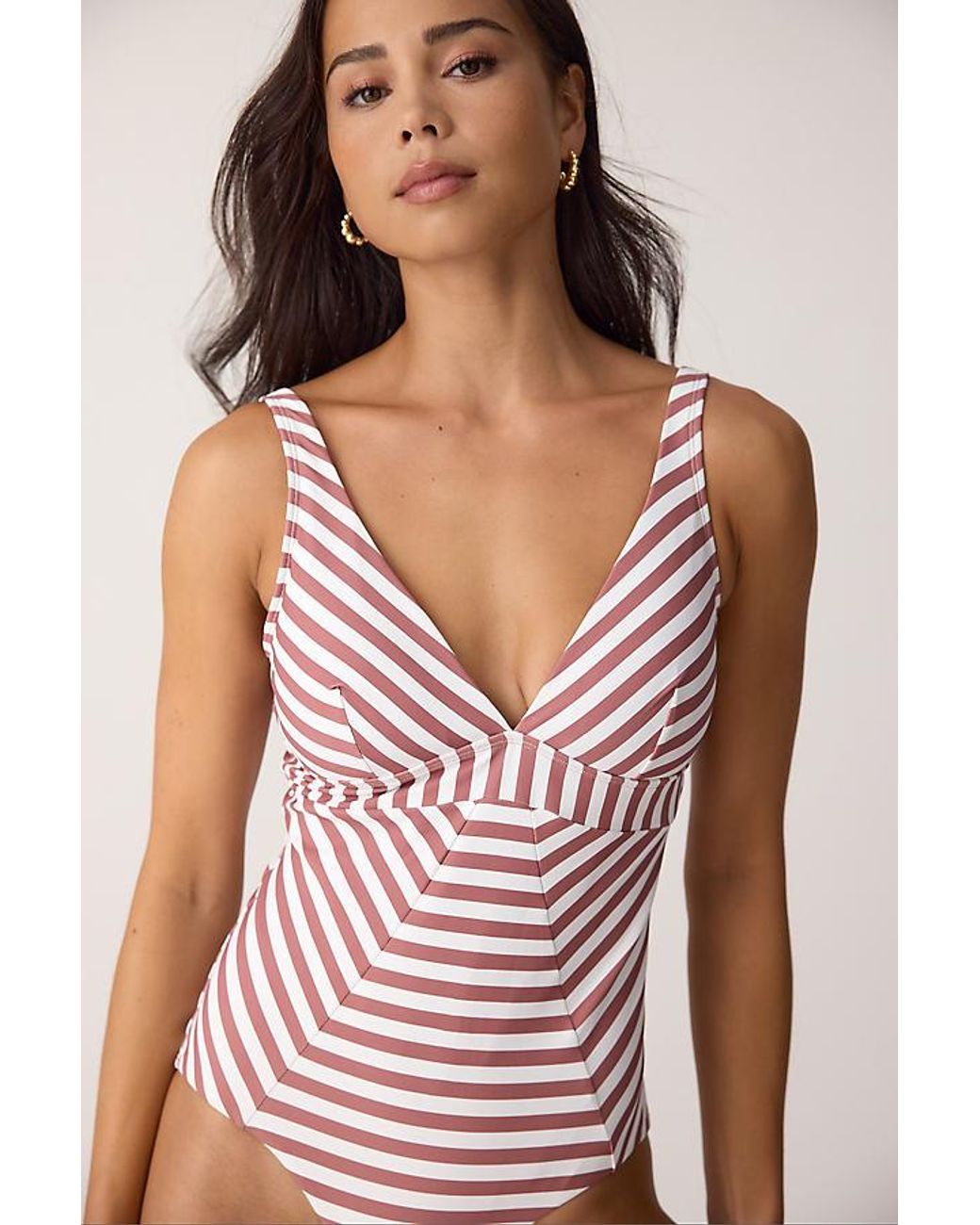Sea Level Pink Scoop-Back One-Piece Swimsuit
