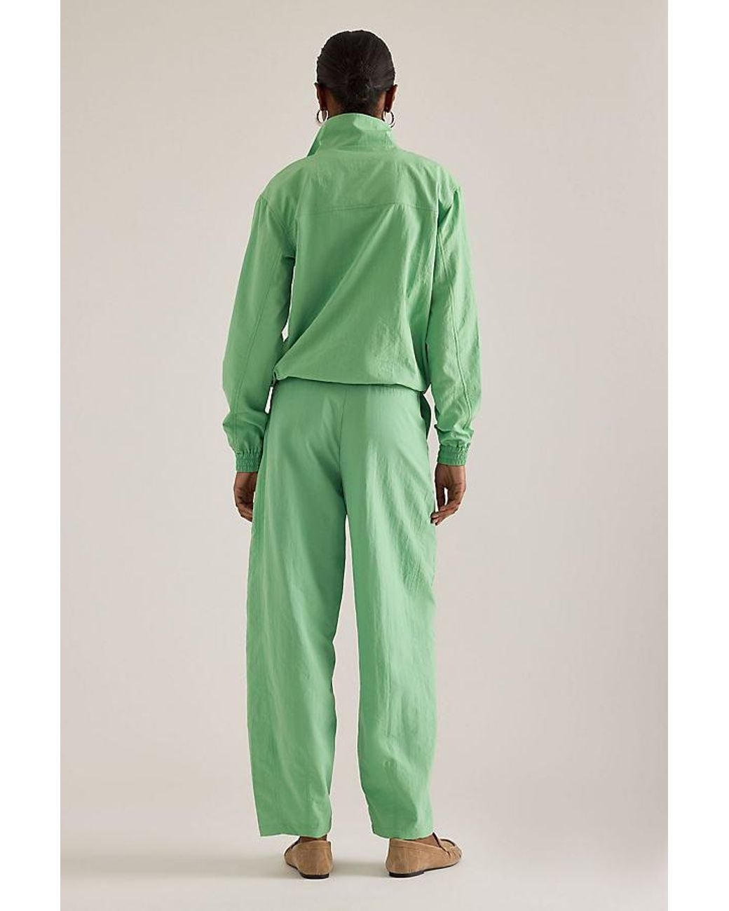 ALIGNE Green Rain Half-Zip Jacket