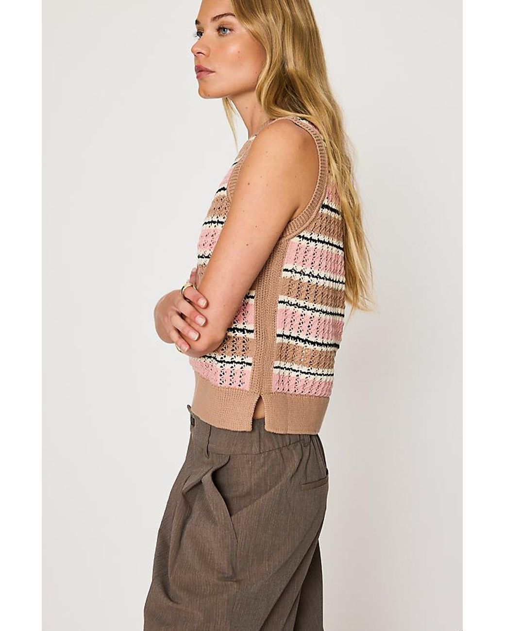 Varley Natural Deeley Sweater Vest