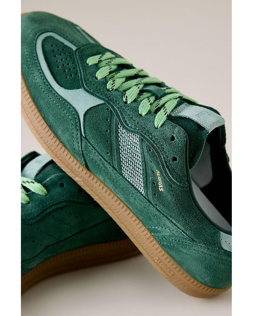 Alohas Green Tb.490 Rife Suede Trainers