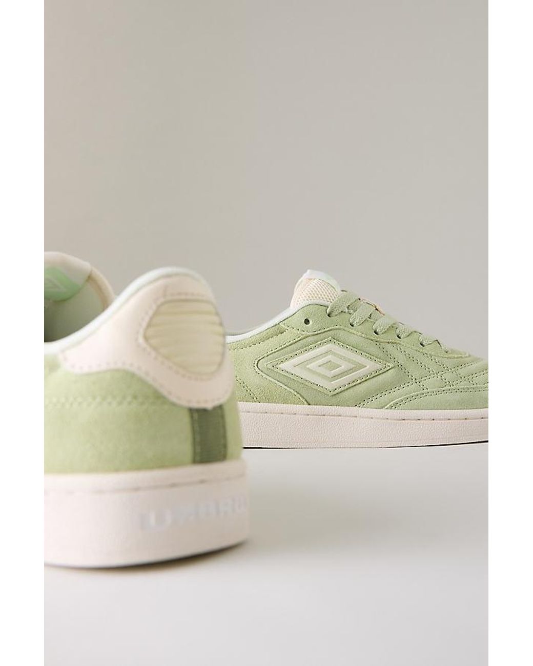 Umbro Green Clayton Suede Trainers