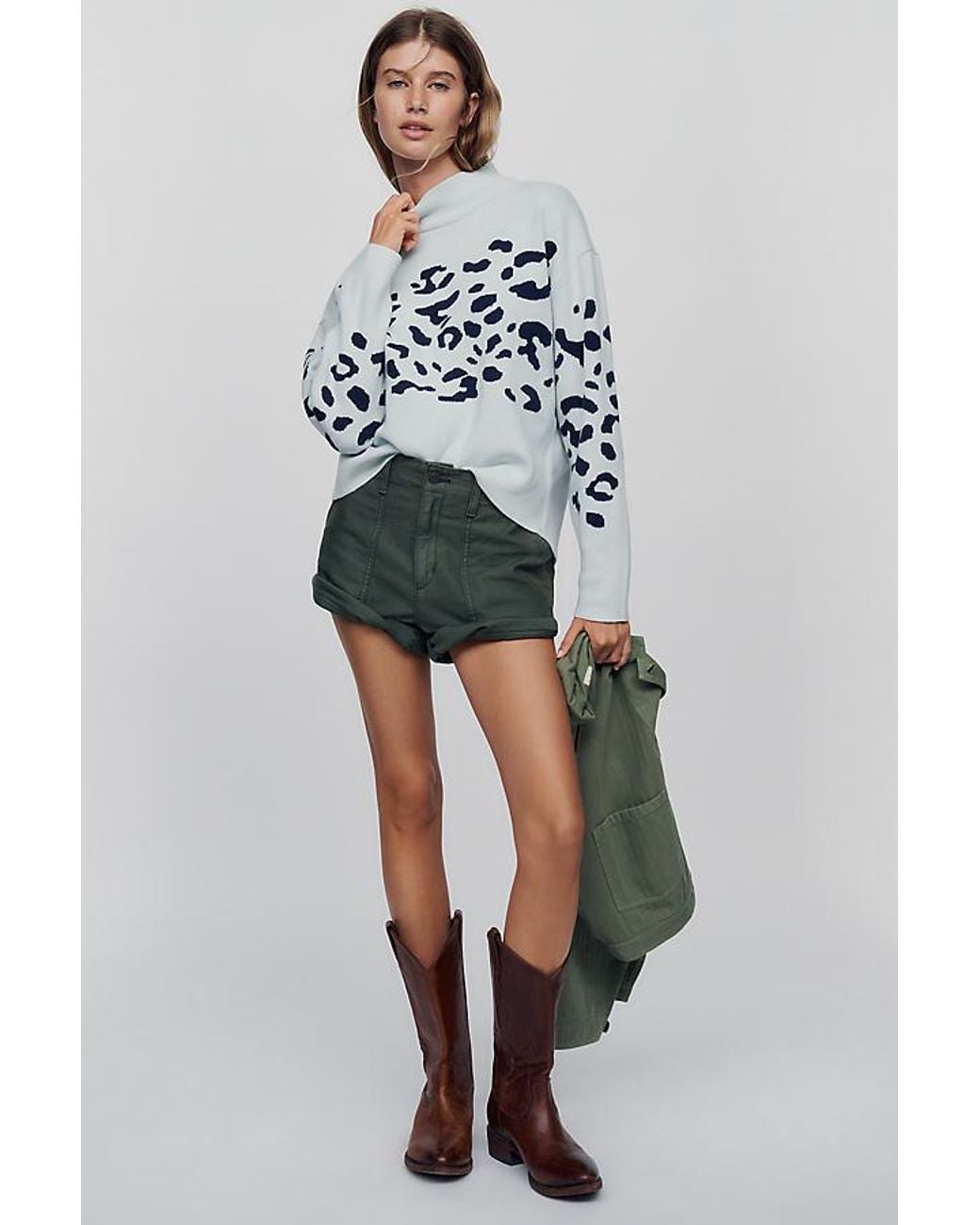 Maeve Multicolor Carys Mock-Neck Jumper
