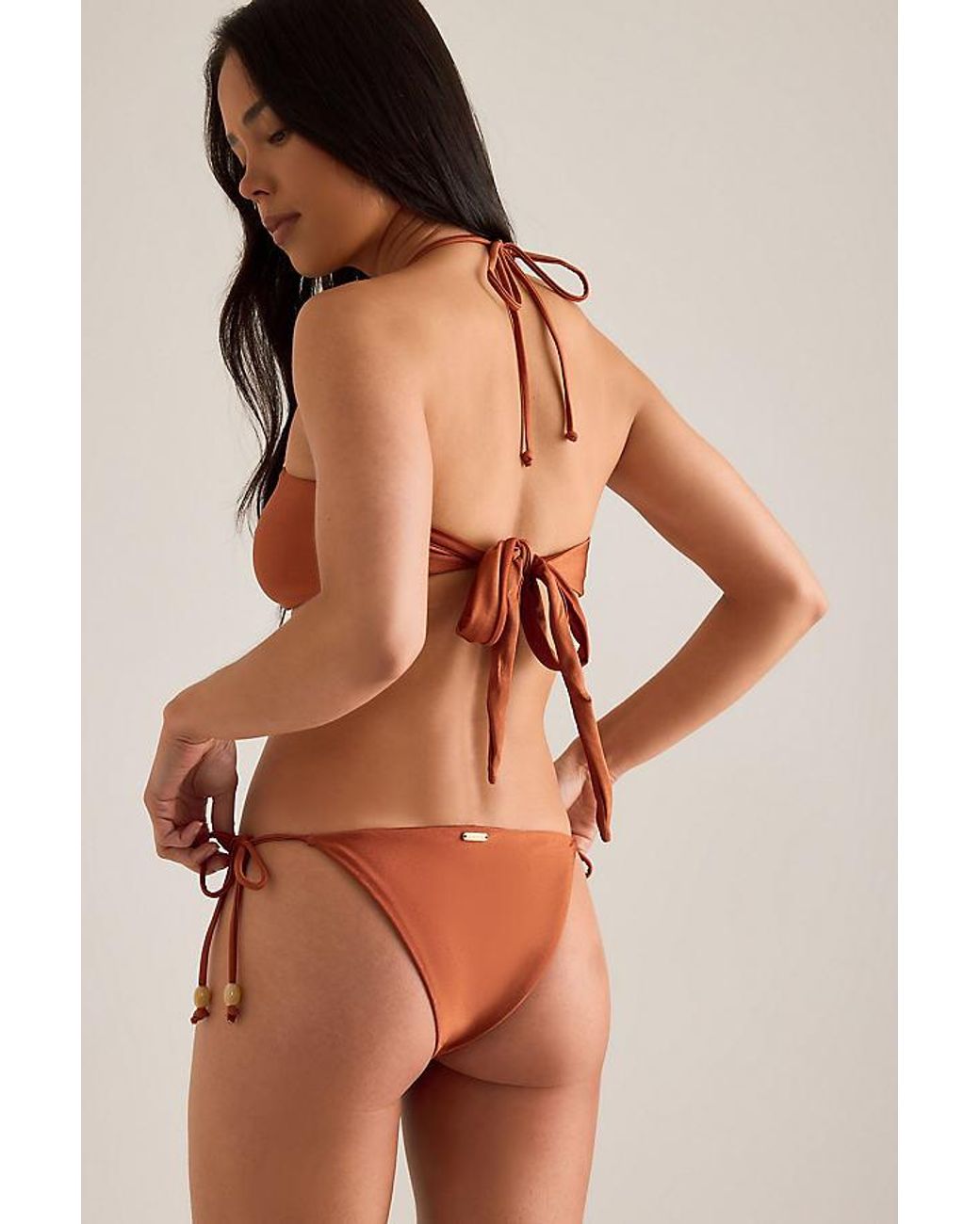 Bardot Brown Rymona Bandeau Bikini Top