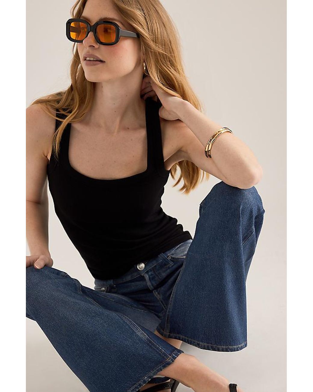 Rag & Bone Blue Dahlia Flare Jeans