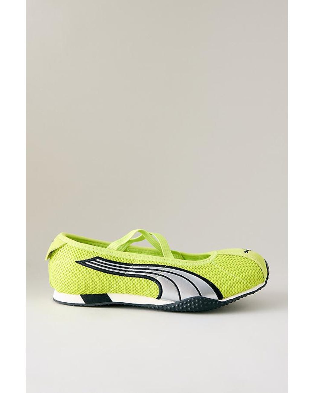 PUMA Green H-Street Ballet Trainers
