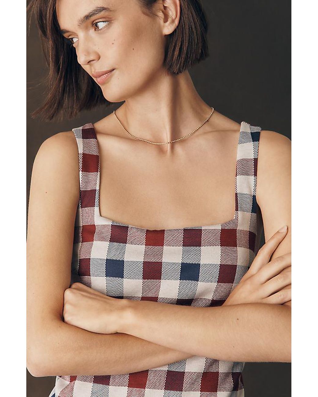 Maeve Black Mini Shift Dress