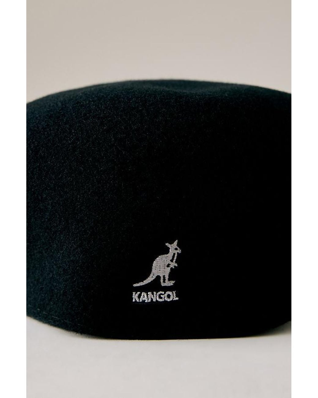 Kangol Black 504 Wool Beret