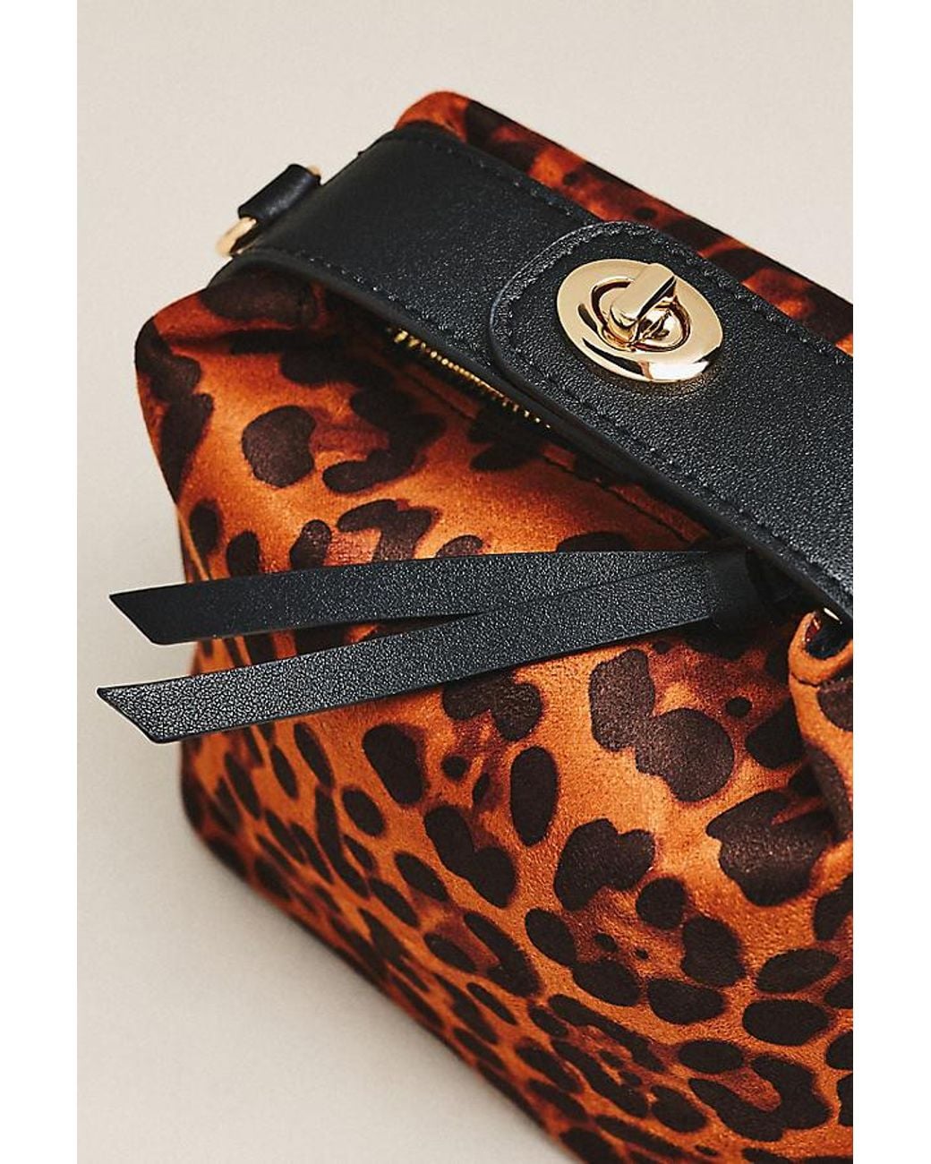 Maeve Multicolor Boxy Turnlock Crossbody Bag