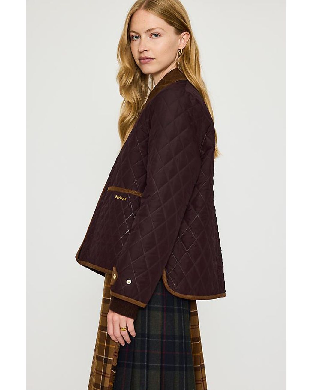 Barbour Brown Ainsdale Quilted Jacket
