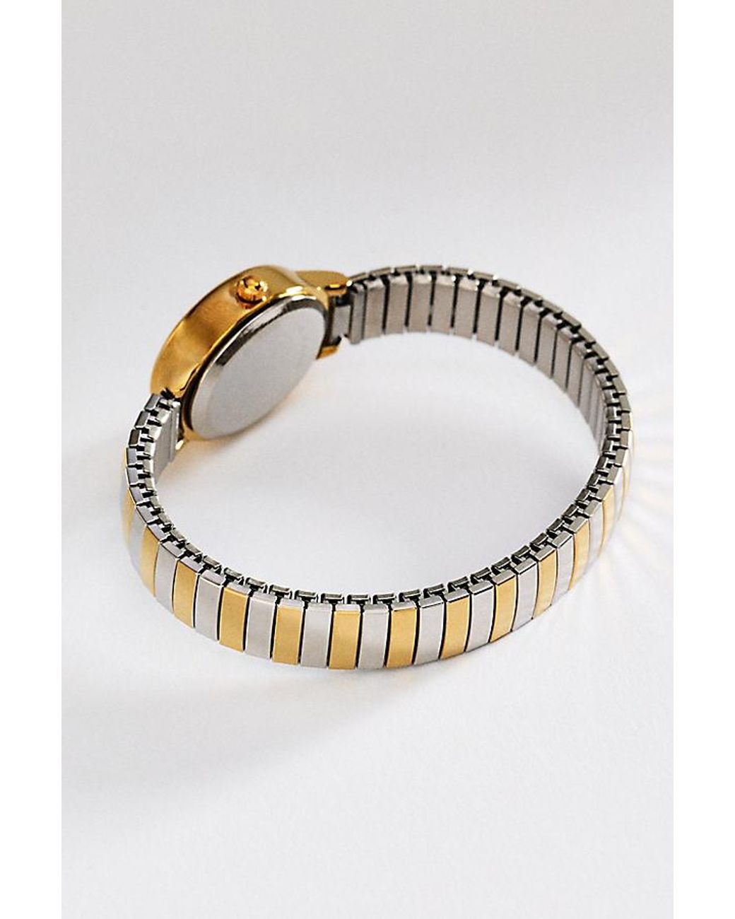 By Anthropologie Gray Oval Stretch Watch