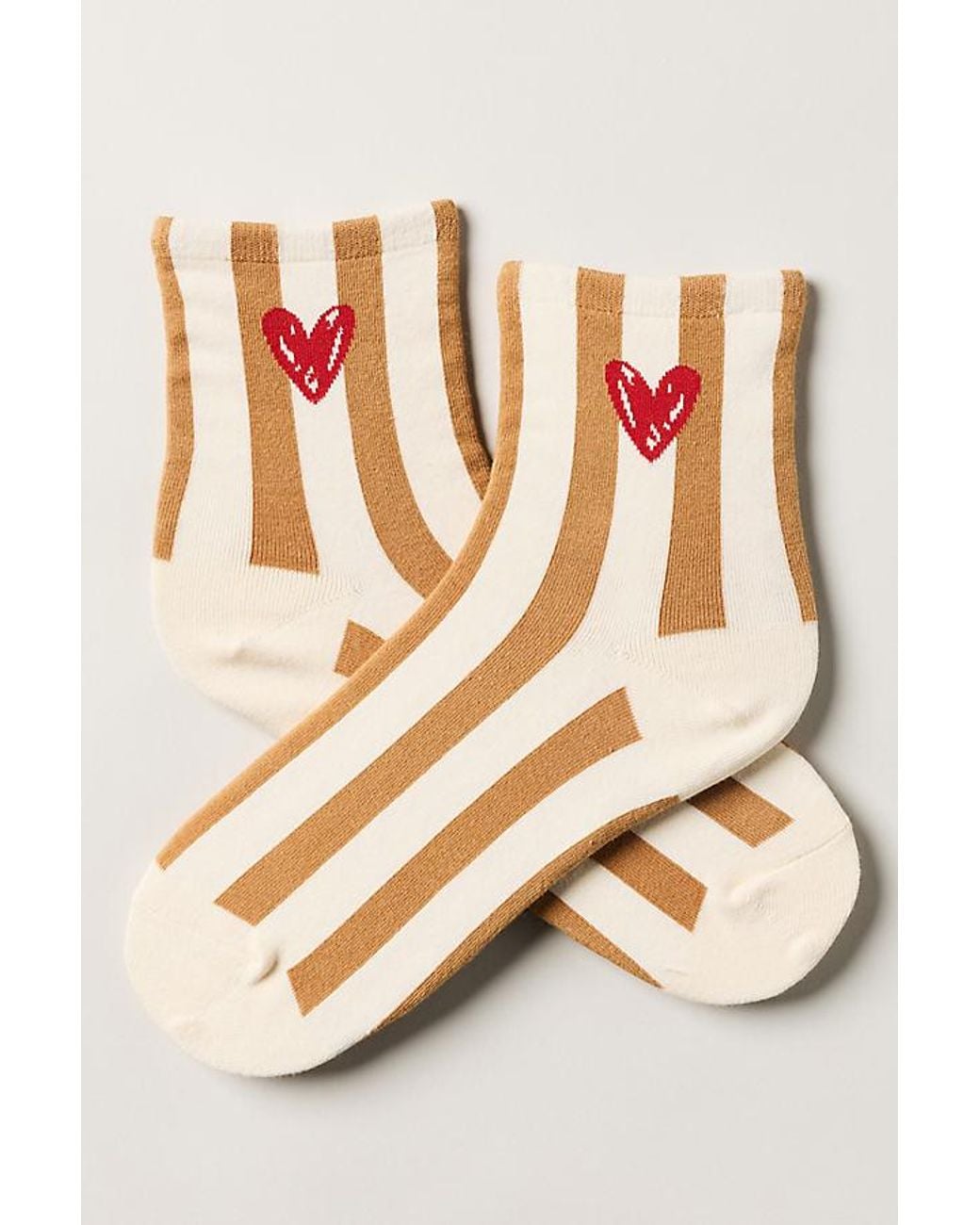 By Anthropologie Multicolor Icon Stripe Trouser Socks