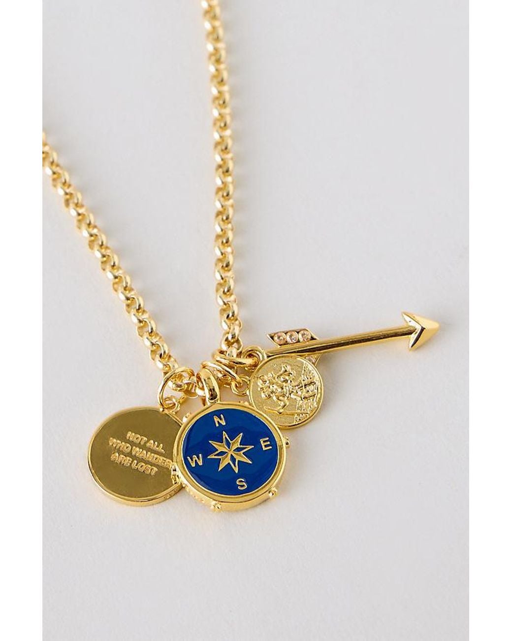 Tilly Sveaas White Guided By Chance-Plated Necklace