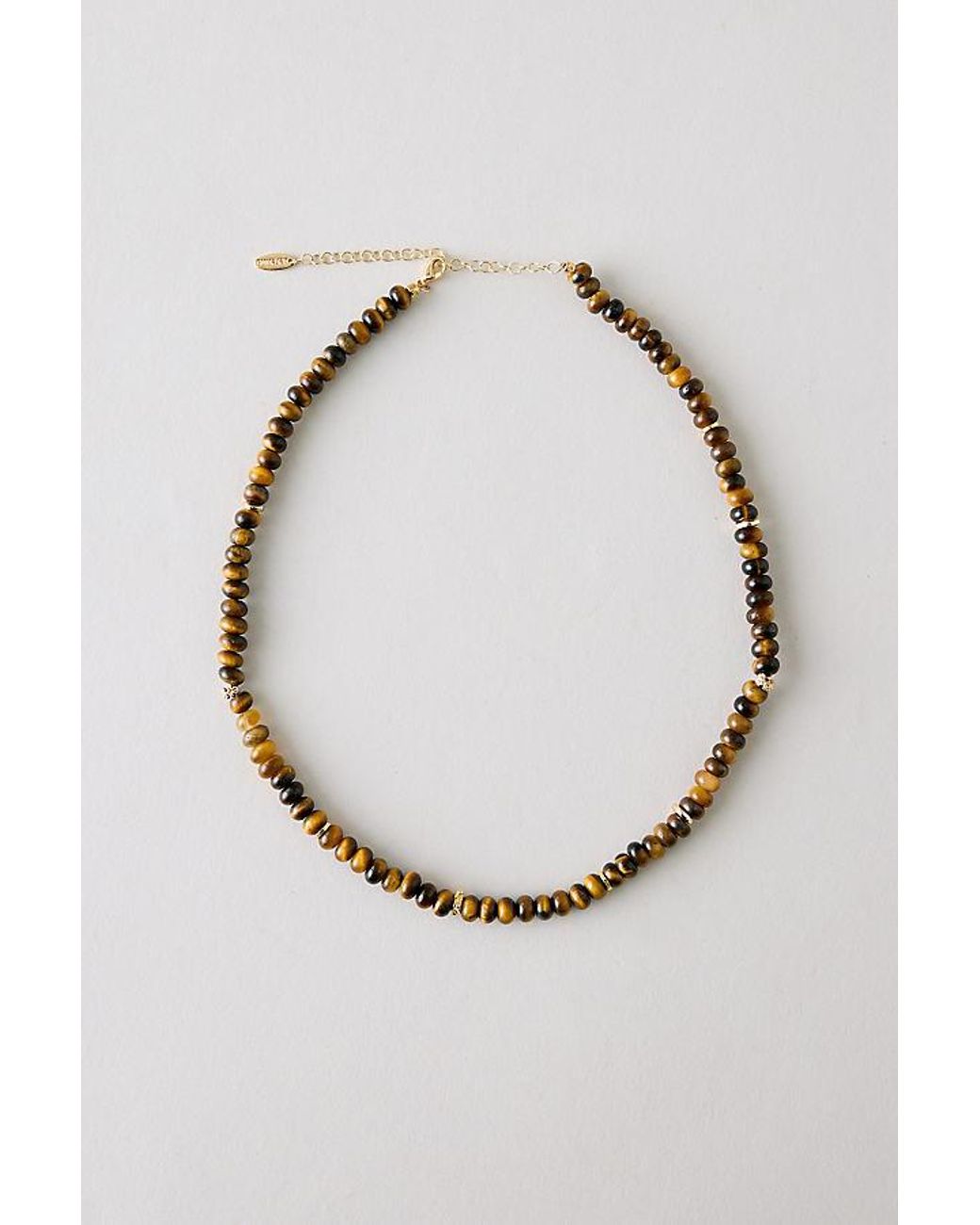By Anthropologie White Beaded Necklace