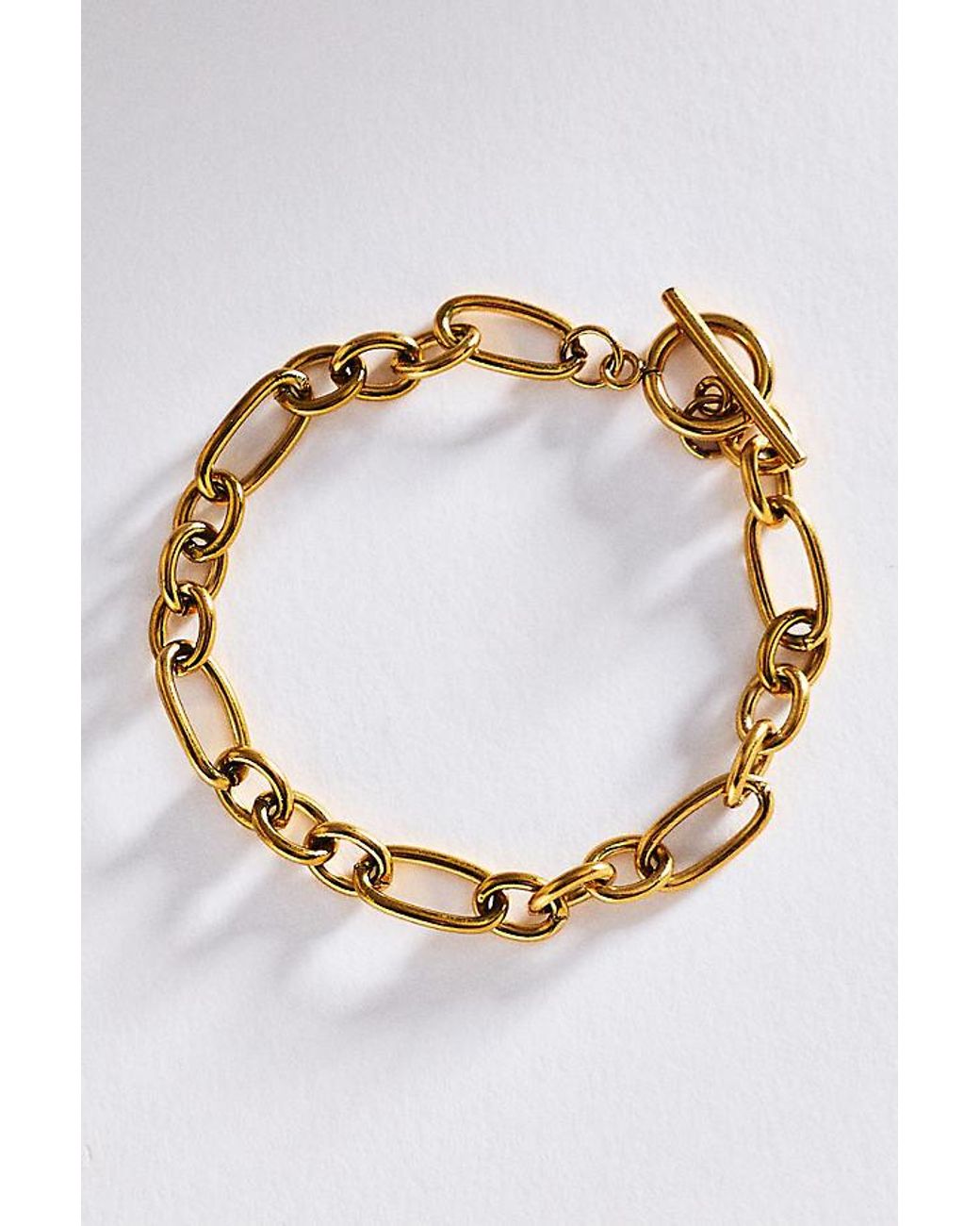 By Anthropologie White Water-Resistant Link Bracelet