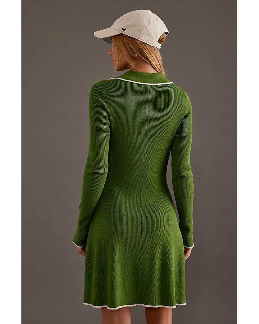 Anthropologie Luna Long-Sleeve Zip-Front Knit Midi Dress in Green | Lyst UK Anthropologie Luna Long-Sleeve Zip-Front Knit Midi Dress in Green | Lyst UK