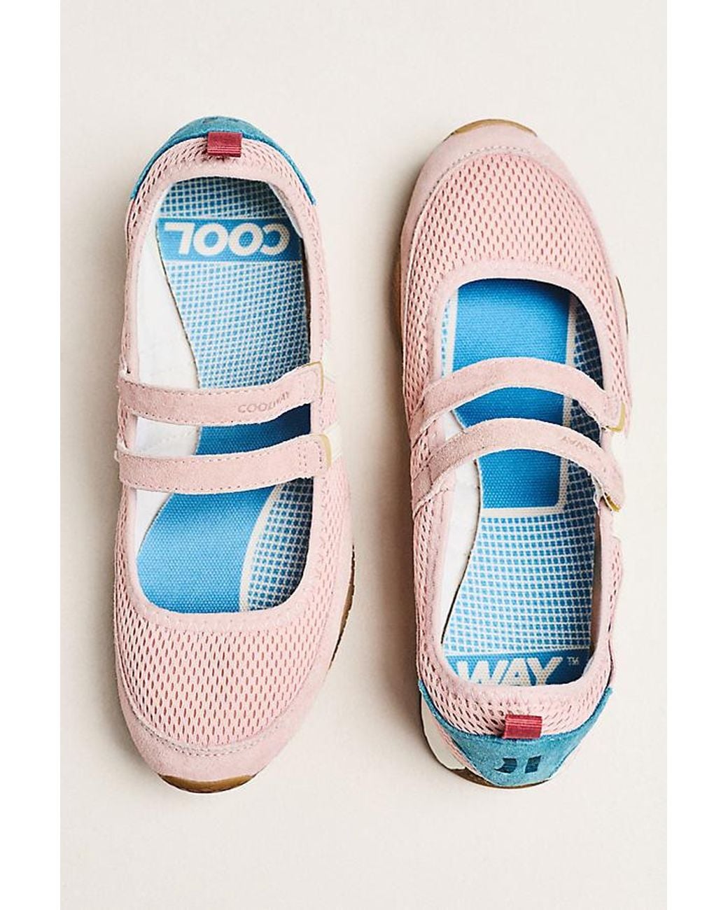 Coolway Pink Bella Mary Jane Trainers