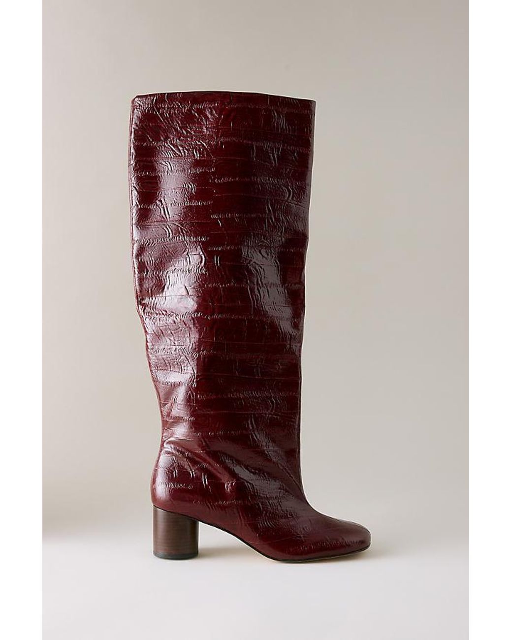 Maeve Brown Tall Straight Boots
