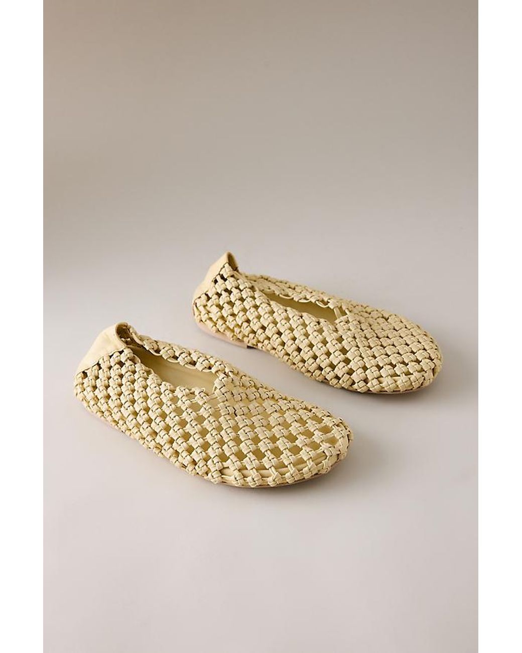 Matisse Metallic Woven Flats