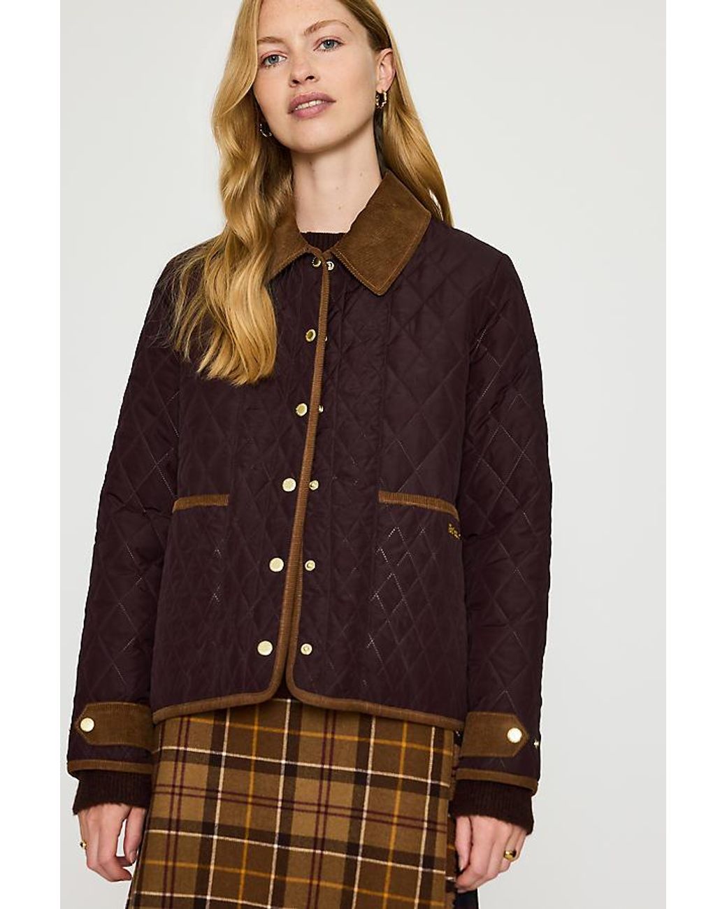 Barbour Brown Ainsdale Quilted Jacket