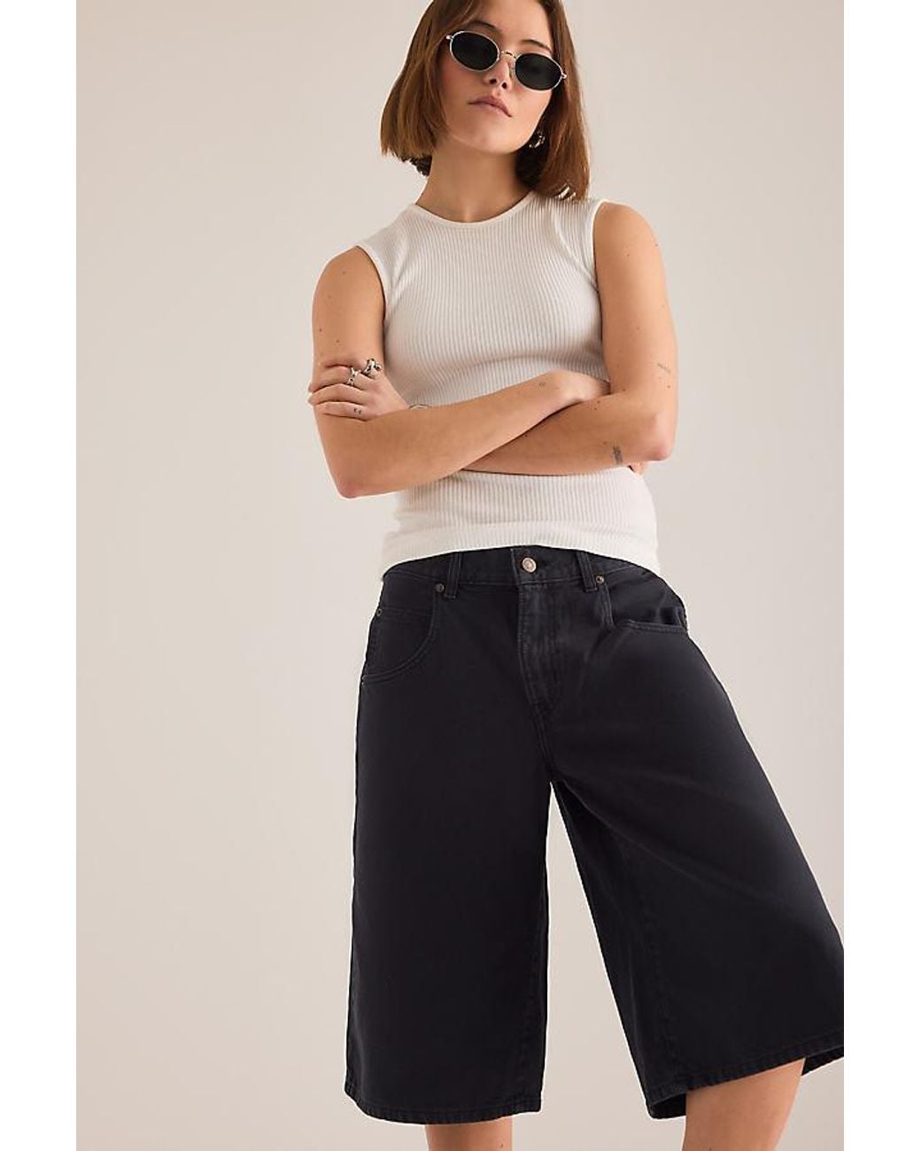Levi's Black Super Baggy Jorts